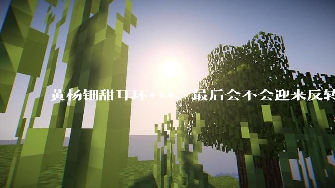 黄杨钿甜耳环***，最后会不会迎来反转？